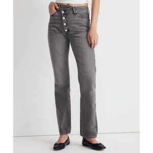 Madewell The '90s Straight Jean Burwick Wash Rigid Size 29